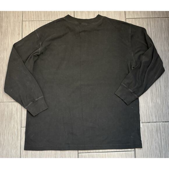 Vintage Taz American Legend Looney Tunes Long Sleeve Henley Shirt Embroidered XL - Picture 5 of 5